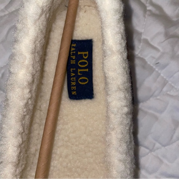 NWT POLO Ralph Lauren’s moccasin slippers women’s size 8 - Picture 3 of 6